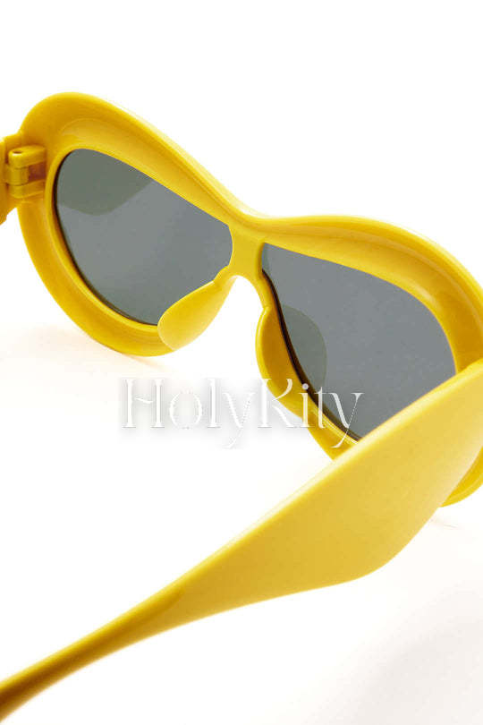 Lunettes de soleil à masque gonflable