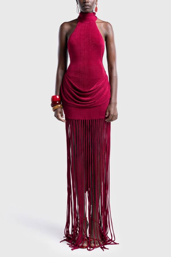 SAMPLE SALE Zuma Tassel Dress