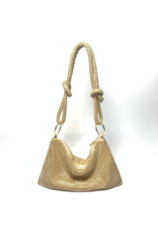 Vintage diamond-encrusted evening handbag