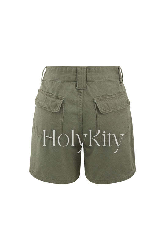 Multi-pocket Cargo Shorts