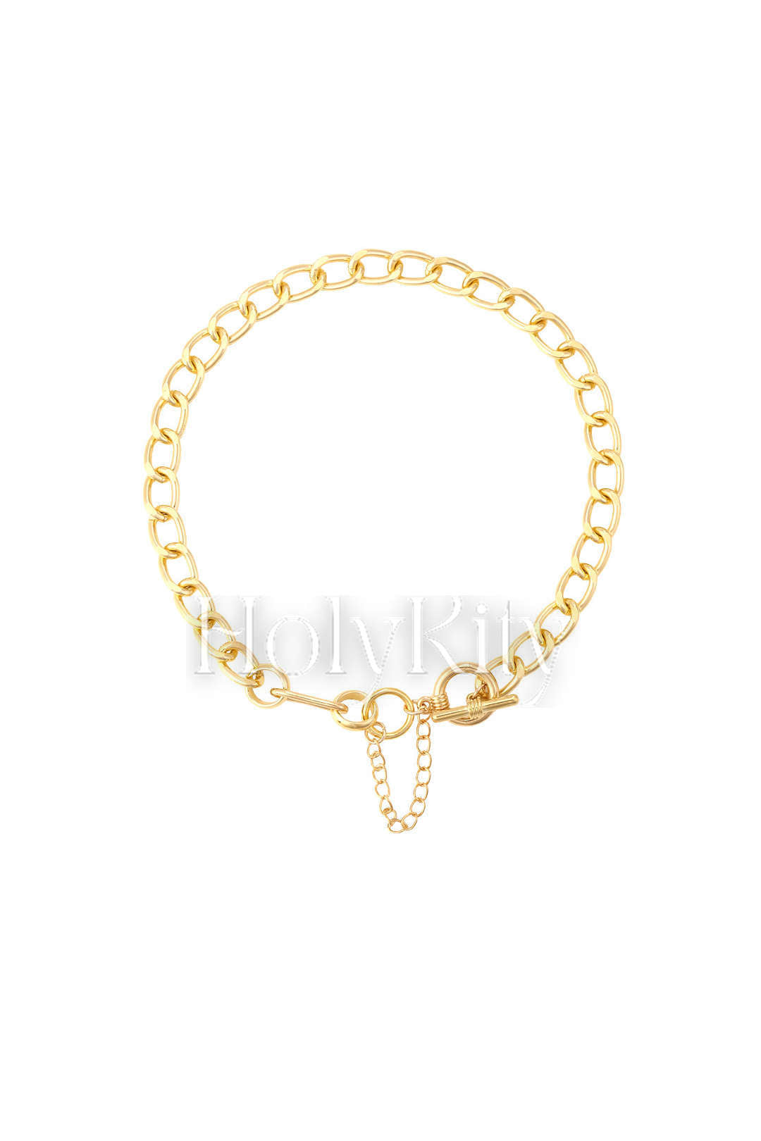 Collier chaîne cubaine 