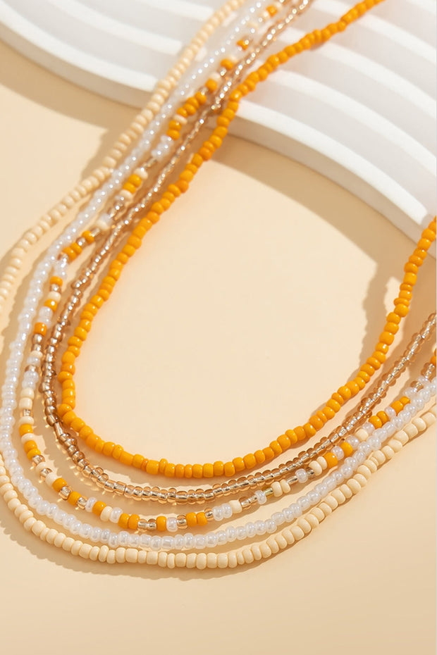 Multi-Layer Beaded Waist Chain