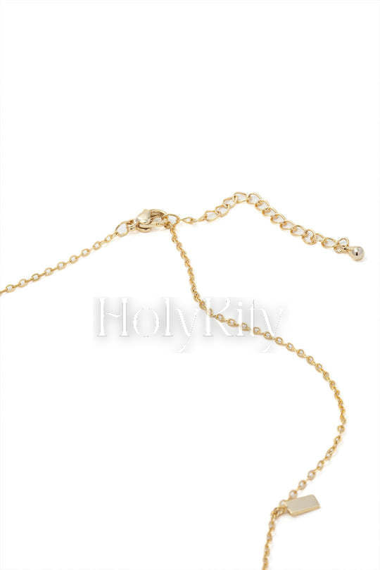 Multi-Charm Chain Necklace