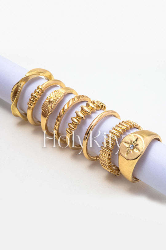 Set of 10 Pc Rings