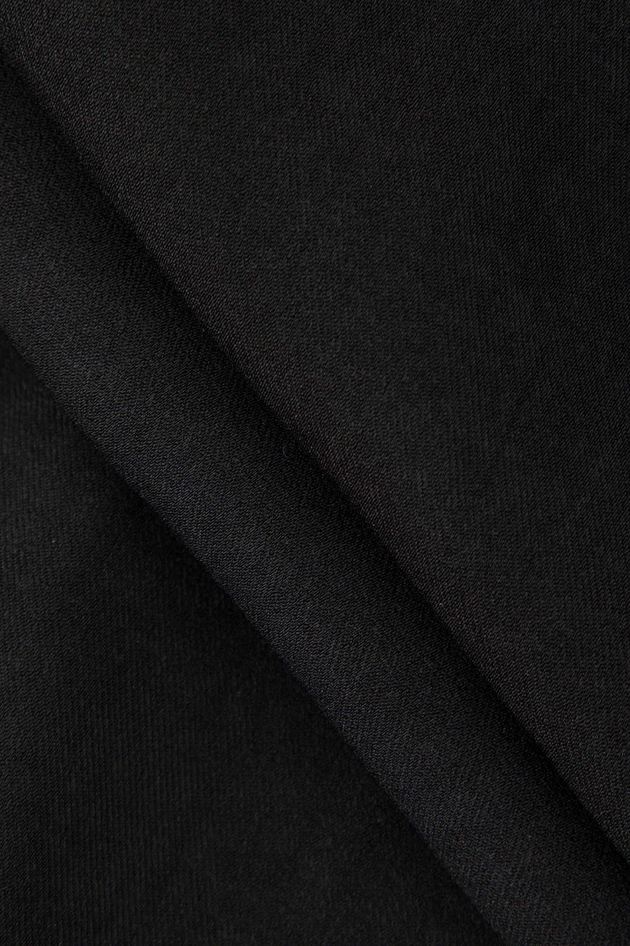 Draped Wrap Straight Leg Suit Pants