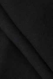 Draped Wrap Straight Leg Suit Pants