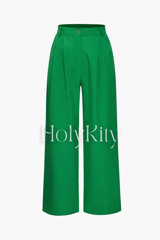 Ensemble chemise à revers et pantalon de costume 