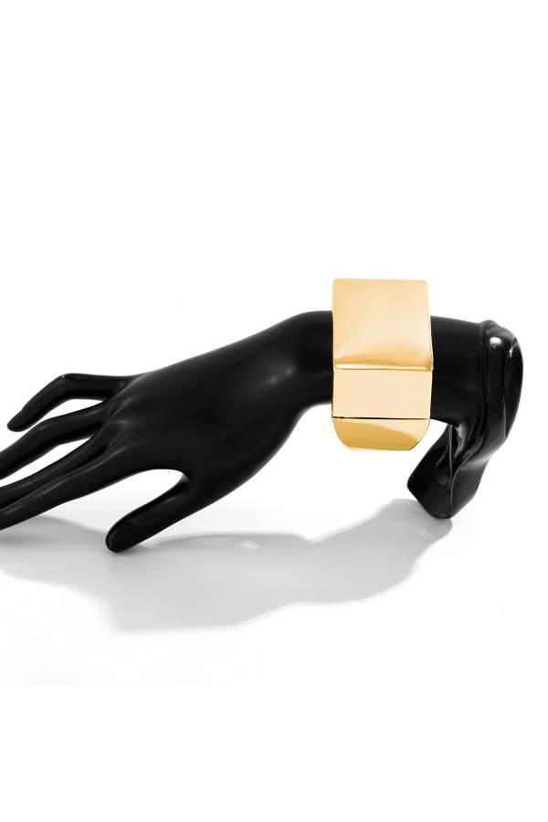 Mirror alloy geometric ins bracelet