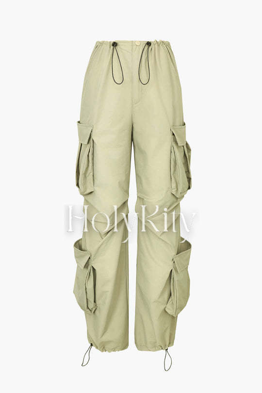 Cargo Pocket Parachute Cargo Pants