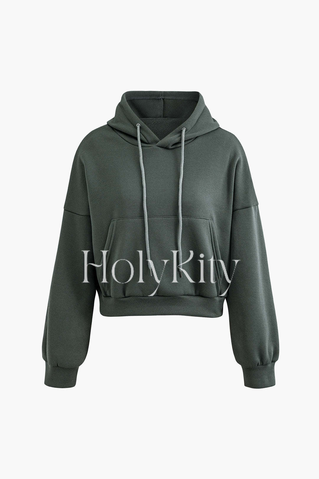 Ensemble sweat à capuche et pantalon uni 