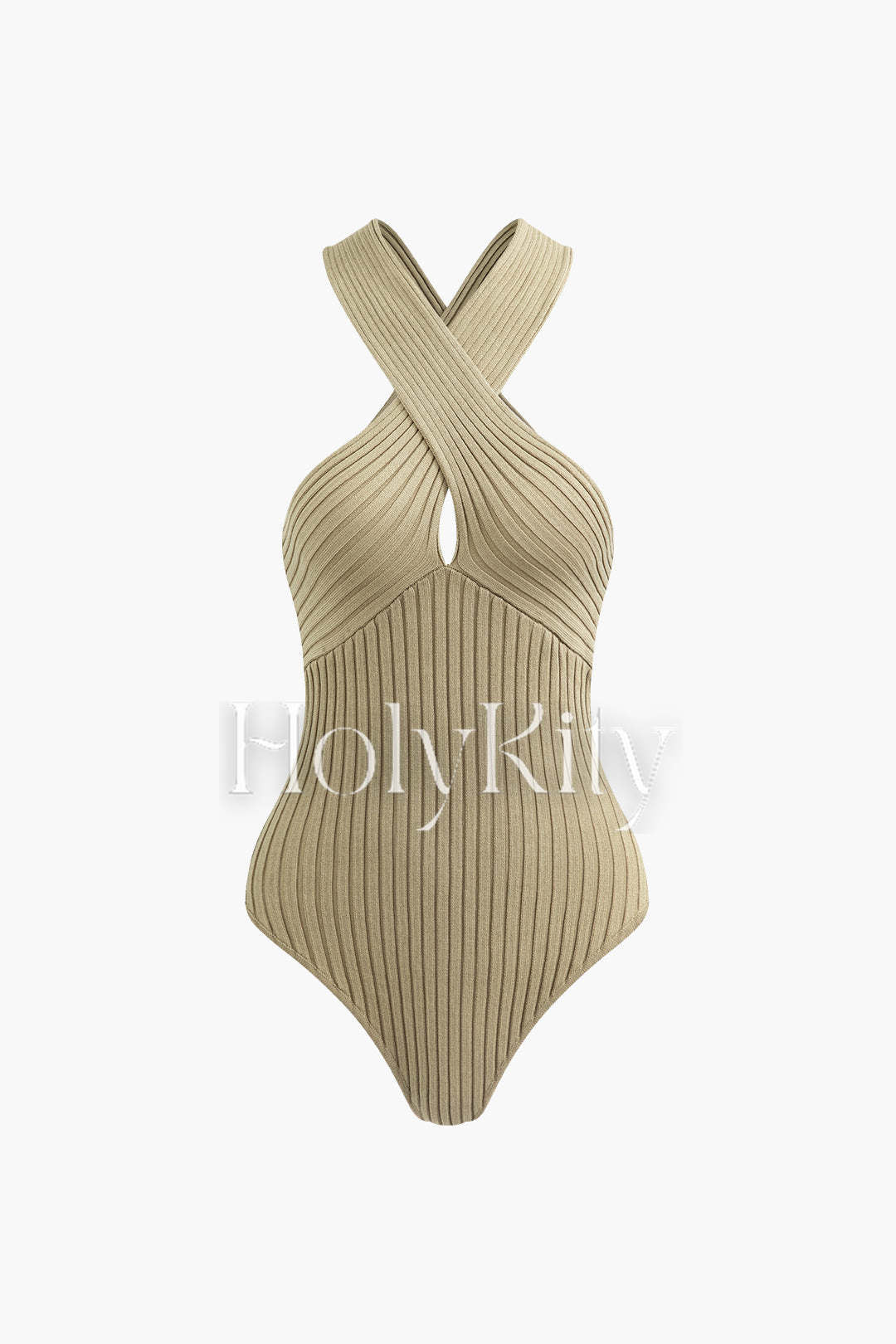 Cross Rib Knit Bodysuit