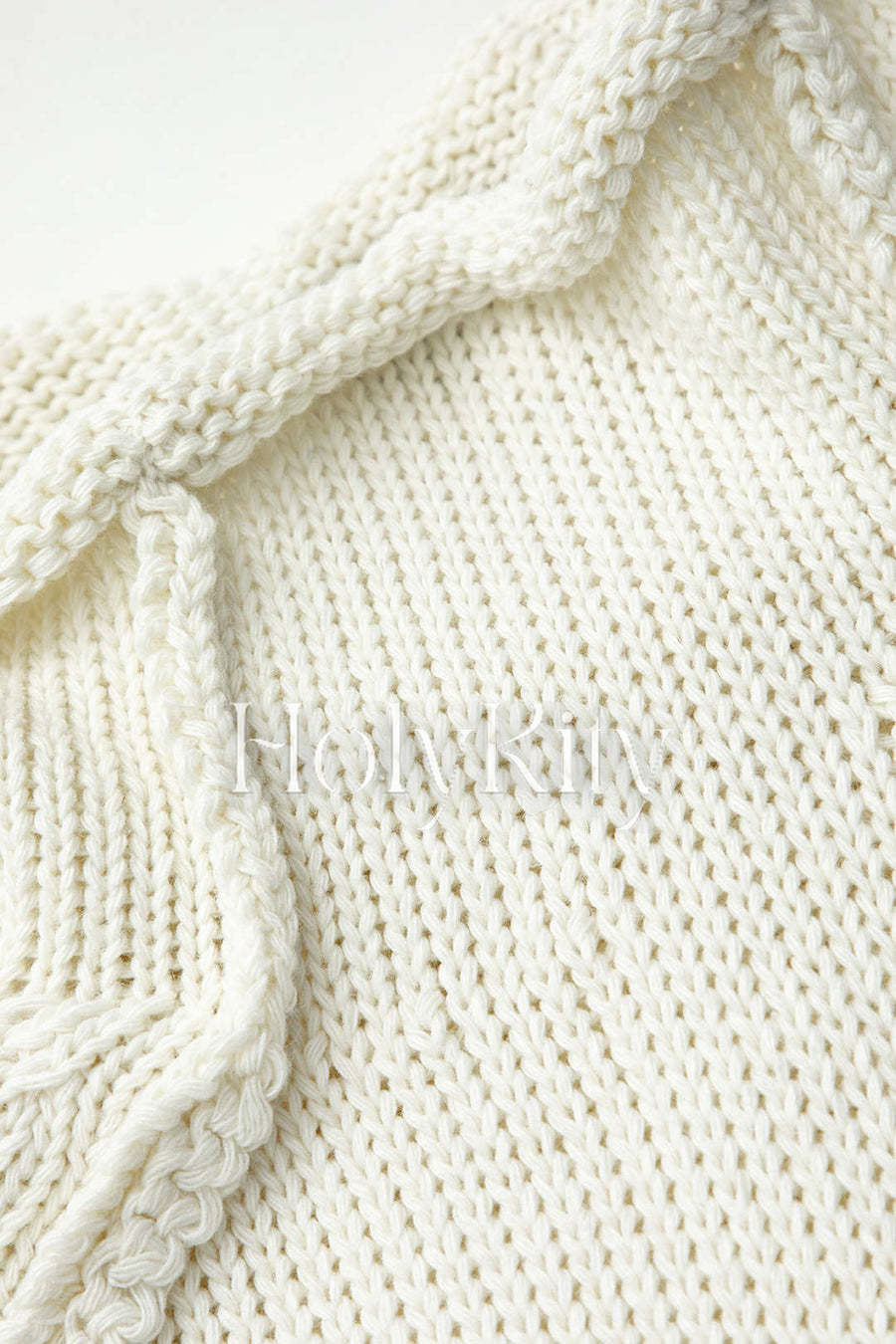 Mock Neck Stitching Detail Knit Tank Top